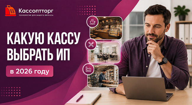 Какая касса нужна для ИП в 2026 году: как выбрать онлайн-кассу