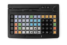 АТОЛ KB-60-KU Rev.2, (черная) с ридером магнитных карт картинка от магазина Кассоптторг