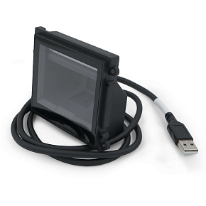 MERTECH 7168 Hr Ai P2D USB, USB эмуляция RS232, black картинка от магазина Кассоптторг